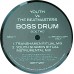 SHAMEN Boss Drum (The Beatmasters Vs Youth) (One Little Indian – 88TP12BY) UK 1992 12" EP (Tribal House, Euro House, Techno) 